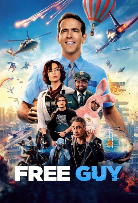 دانلود فیلم Free Guy 2021 با زیرنویس فارسی چسبیده