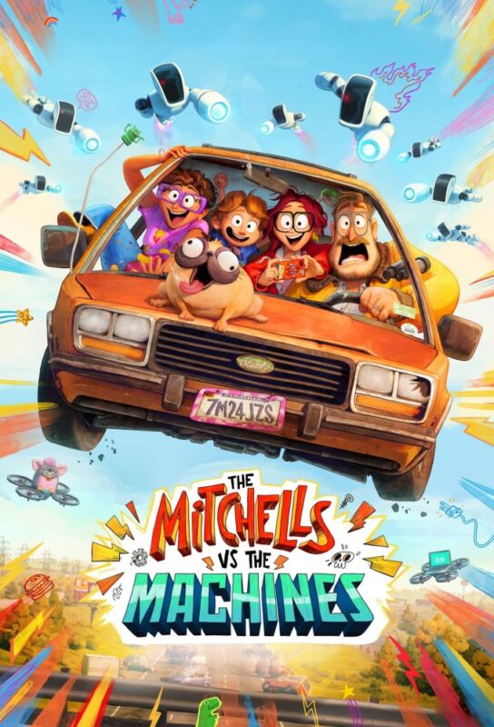 دانلود انیمیشن The Mitchells vs the Machines 2021 با زیرنویس فارسی چسبیده